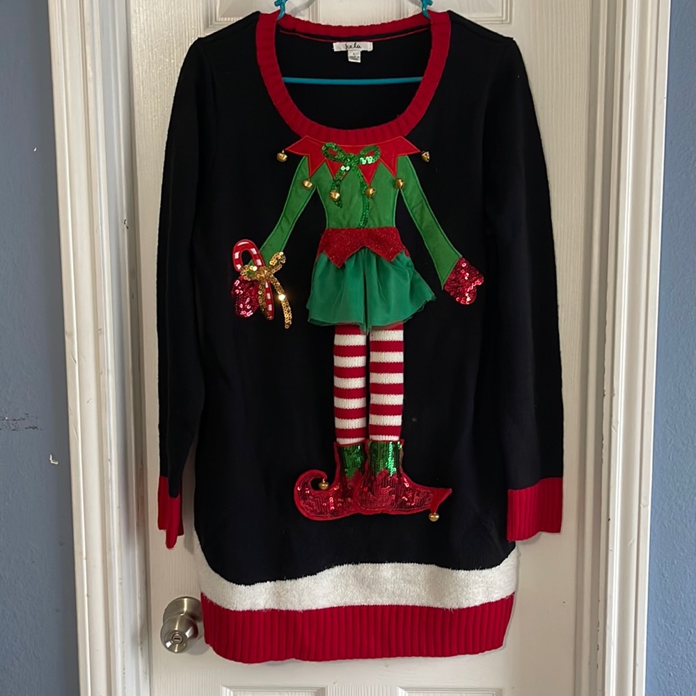 Beautiful Christmas sweater, sz Large